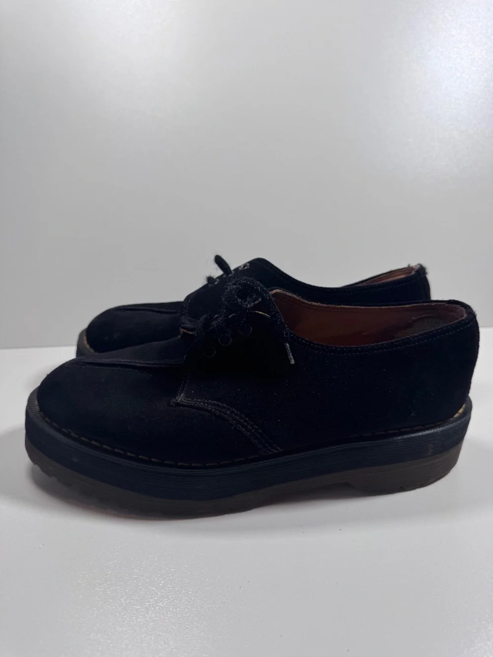 Dr. Martens 1461 Bex Suede Oxford Shoes Made in England UK 8 US 9 Vintage Grunge